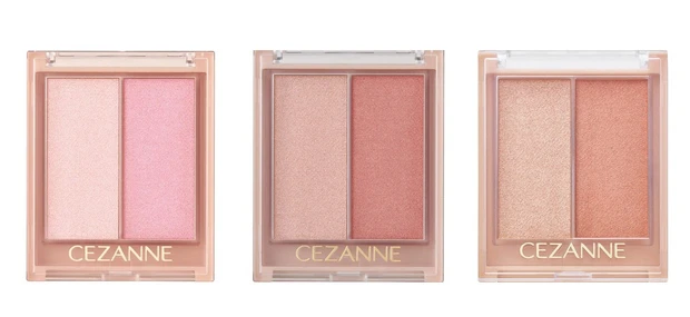 セザンヌの人気ハイライト フェイスグロウカラー