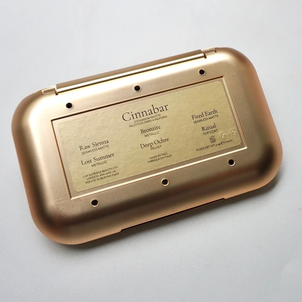 theeyeshadow palette lisaeldridge cinnabar リサエルドリッジ 海外コスメ おすすめ イギリス コスメ