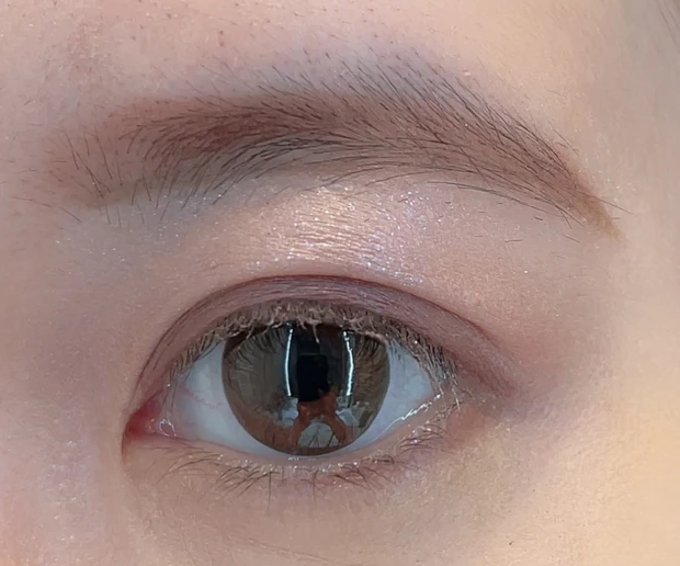 ザ アイシャドウ パレット 104のスウォッチ②