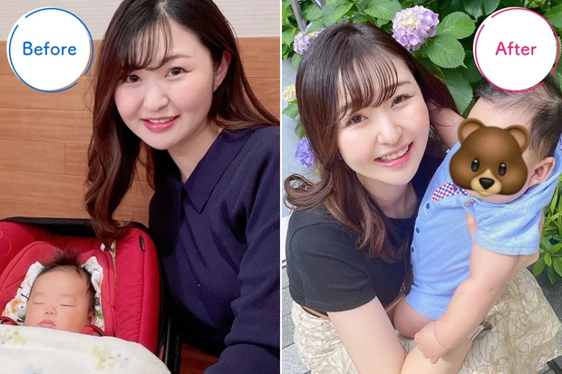 マキアインフルエンサー ダイエット 食事 BEFORE&AFTER