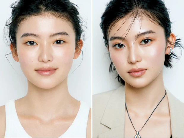 パウダリーファンデ＋シェーディングで自然に小顔！ 長井かおり式・小顔見せベースメイク