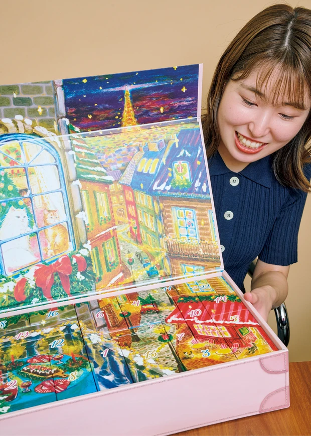 クリスマスコフレ 2025 マキアエディター 髙橋里佳 PAUL & JOE  アドベント カレンダー 2025