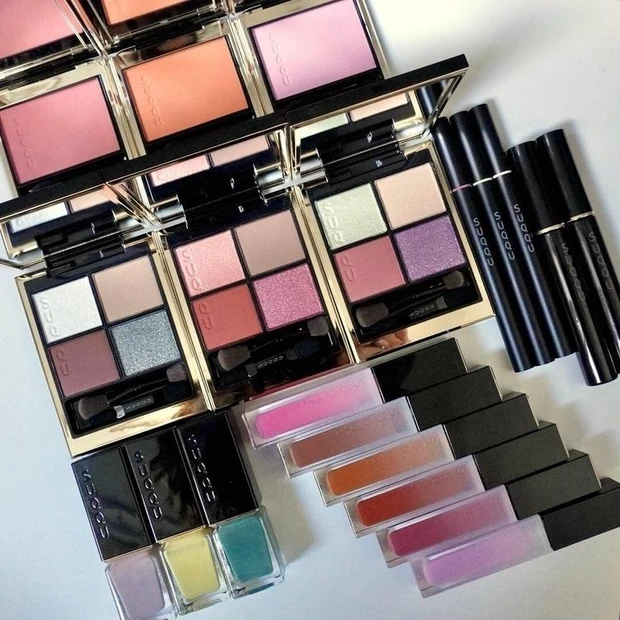 【6位】【春コスメ2023】SUQQUの春新色をスウォッチ! 新作リップや人気アイシャドウ、チークなど新色・限定色を塗ってみました