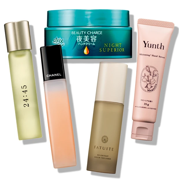 ベタつきなしのハンド・ネイルケアは?美は細部に宿るから、指先までうるうる…