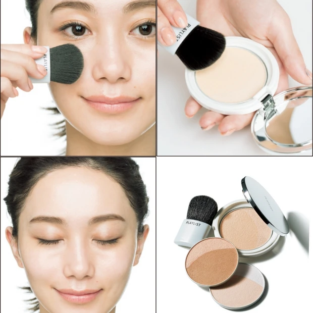 簡単ステップで素肌仕立てに！ パウダー＆スティックファンデの最新塗りテク