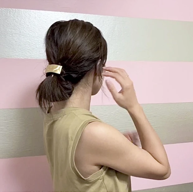 不器用さんでも本当に1分でできる!100均ヘアアクセで残暑を乗り切る簡単ヘアアレンジ!_1_2