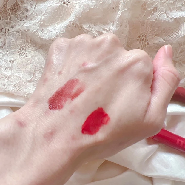 【今日のメイク】アイムミミで作る!ピンク苦手マキアインフルエンサーの、脱 腫れぼったいピンクメイク顔⸜♡⸝_14