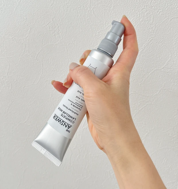 THE ANSWER 「コンプリートラメラミルク」使い方