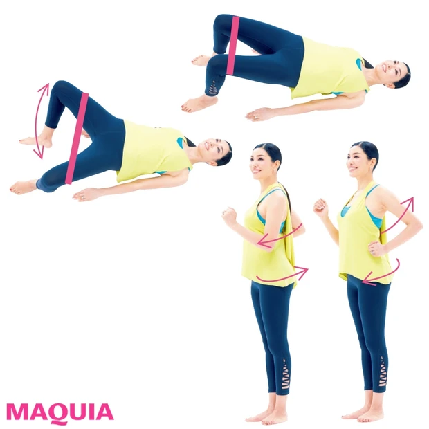 【空気イス・筋トレ･モデル歩き】エイジレスなボディラインをキープするため…