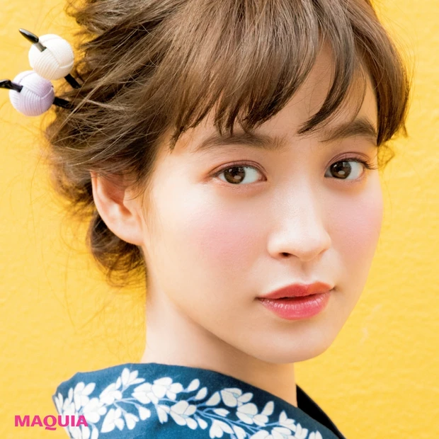 しっとり華やかな和風美人に！浴衣にぴったりの“はんなりチーク”メイク