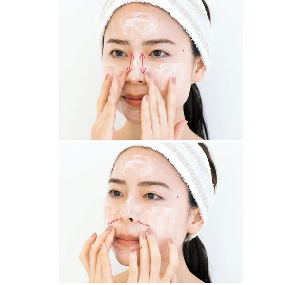 見落としやすい箇所を意識してメリハリ洗いを