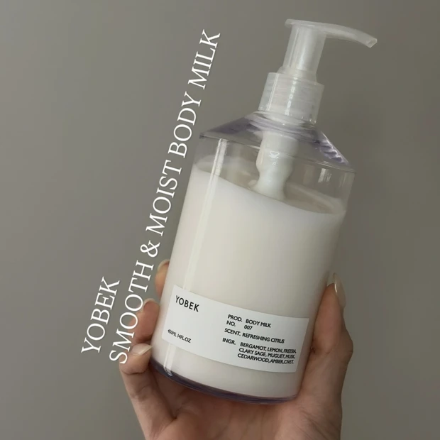 【ボディミルク】YOBEK🧴SMOOTH & MOIST BODY MILK