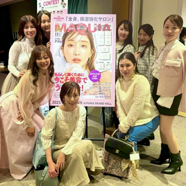 10月の MAQUIAサロンは全身保湿強化がテーマ！スペシャルゲスト石井美保さんの衣装に会場どよめき！_6_2