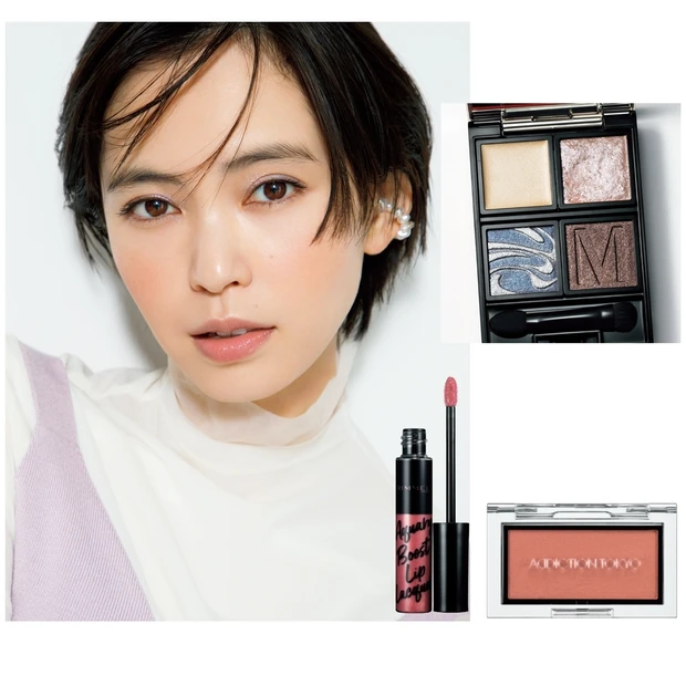 とにかく使える！ 「マキアージュ ドラマティックアイカラー」で3つの表情…