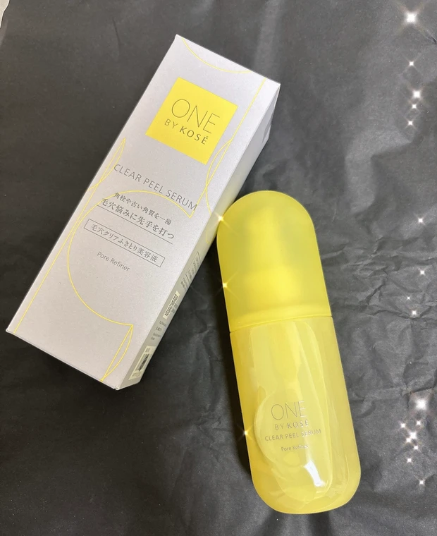 【おすすめコスメ】ONE BY KOSEのクリアピールセラムを使ってみました✨_1