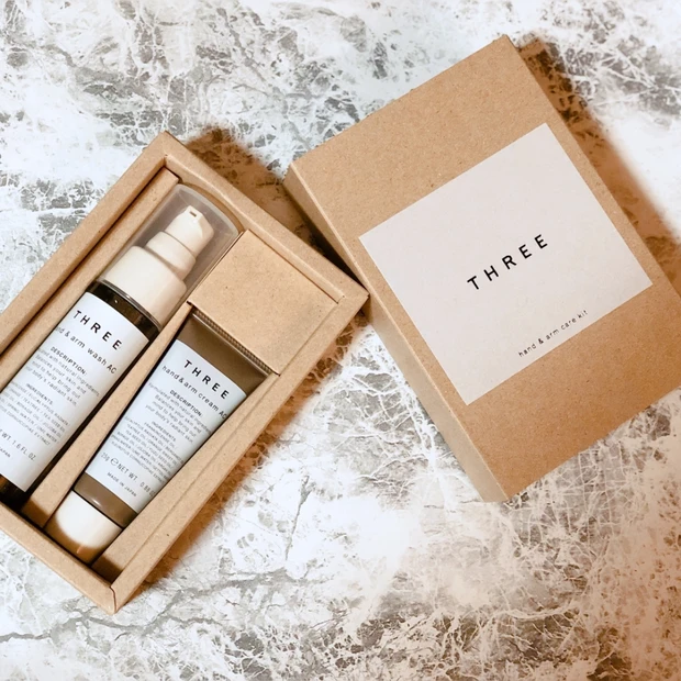 【数量限定発売】THREE(スリー)ハンド&アーム ケアキットは自分だけでなくプレゼントにも最適♡