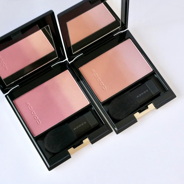 SUQQU(スック) ピュアカラーブラッシュ 142 紅残像-BENINOKORI 143 香色仄-KOUIROKONOKA