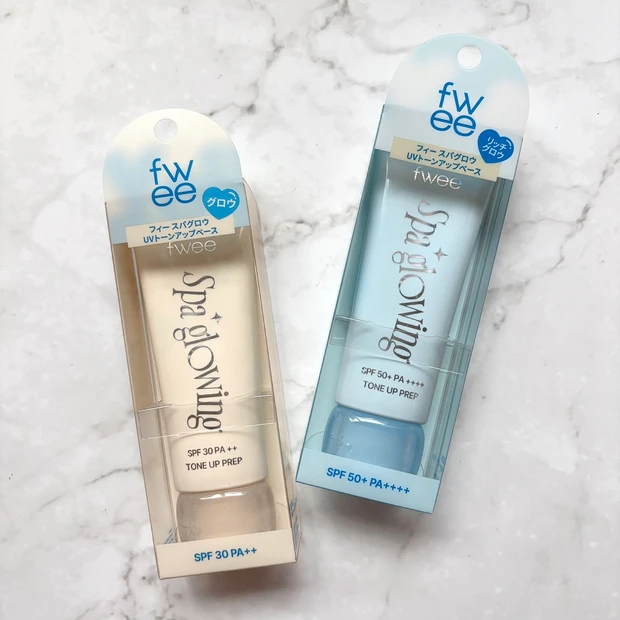 fweeの新作下地 スパグロウUVトーンアップベース