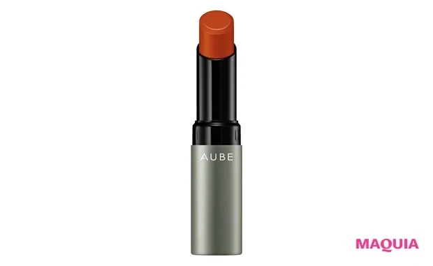 最新！ 有村架純さんのメイクを徹底解剖_使用コスメ&メイクHOW TO_リップ_オーブ　タイムレスカラーリップ 08 ￥3520／花王