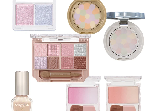 キャンメイクの新作で透明感メイクが叶う！ フェイスパウダーのミニサイズやコラボネイルにも注目【夏新色コスメ2026】