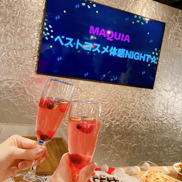 【イベントレポ♡♡】
『MAQUIAベストコスメ体感NIGHT★』に参加してきました♬♬_9