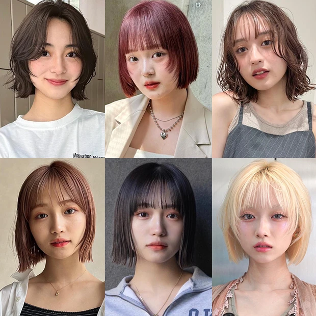 【最新】丸顔に似合う「ボブ」の髪型45選! レイヤー、外ハネなど人気ヘアスタイルを紹介