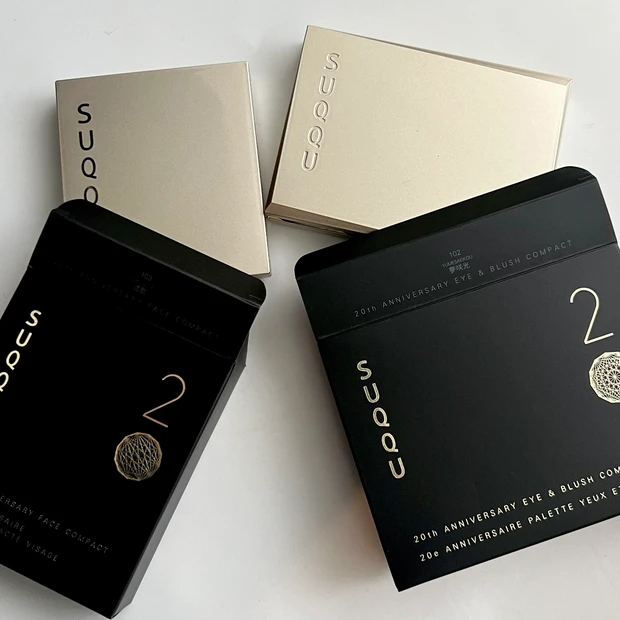 SUQQU スック 20th ANNIVERSARY COLLECTION 20th アニバーサリー アイ&ブラッシュ コンパクト 乱反射 限定 デパコス 人気 103 透艶 予約