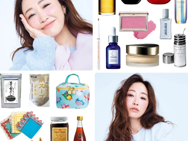 【神崎恵さん愛用品48選】リップやポーチから、手土産におすすめの食品まで一挙紹介！