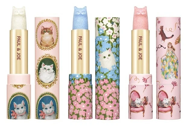 ポール & ジョーの2025年クリスマスコフレ スパークリング リップスティック リミテッド