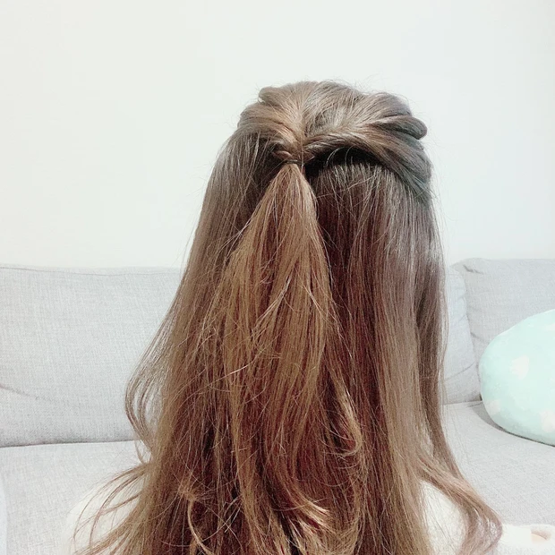 夫がチョイスした【簡単ヘアアレンジ3選】★動画あり★マスクでも美人に見せたい方に_7_2