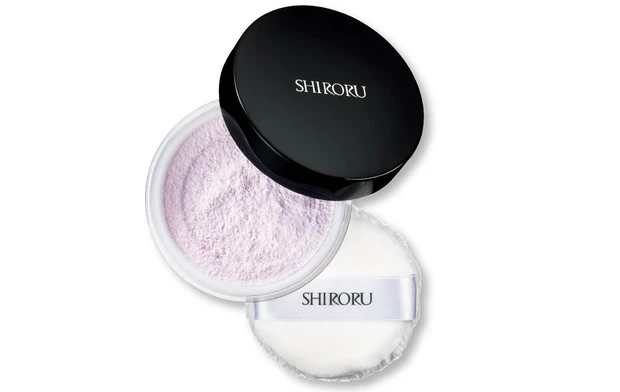 2026年春夏新作のおすすめパウダー トレンドのバランス型 SHIRORU ルースパウダー パールパープル