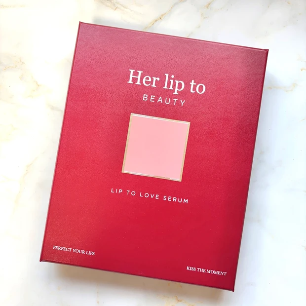 House of Hermeで開催されたHer lip to BEAUTY新作美容液リップ「LIP TO LOVE SERUM」ローンチイベントのお土産