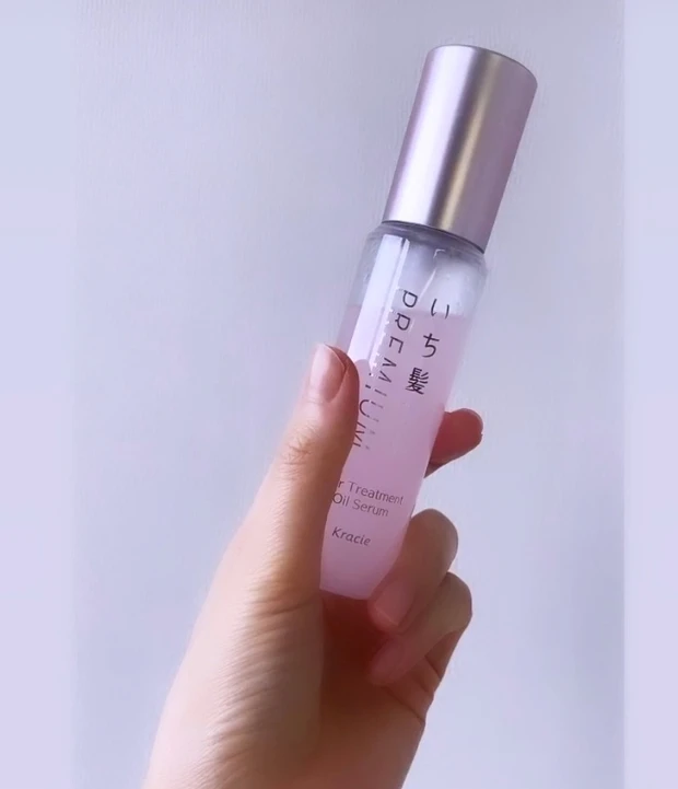 つややかな八重桜の香りに癒される❤️【いち髪 THE PREMIUM 4Xシャインシェイク美容オイル】おすすめの使い方_3