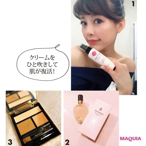 マキアビューティズの「マスク美容」_美馬怜子「保湿セラムとミストを 新しいケア習慣に」