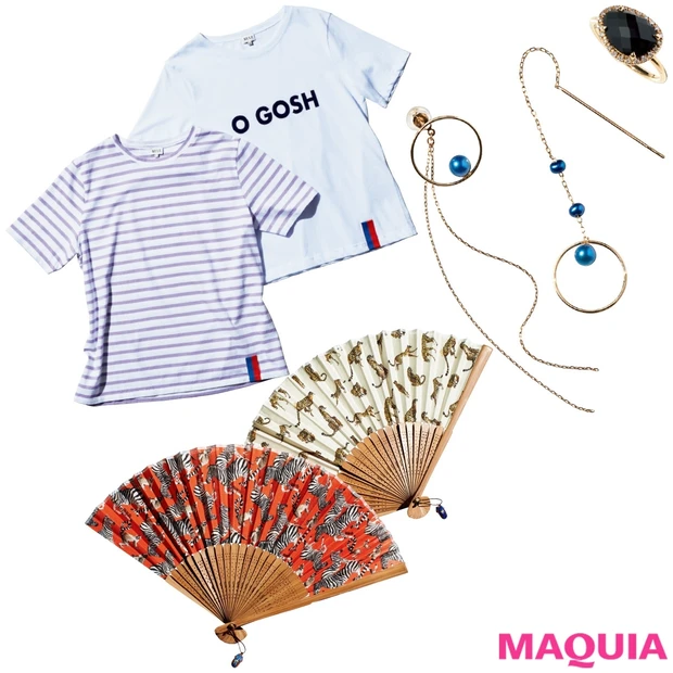 夏のマストハブアイテム3選! ベーシックT、天然石ジュエリー、アニマル柄…