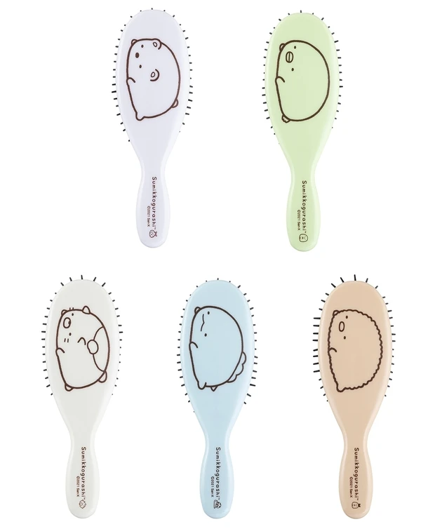 “いつもカバンのすみっこに” 貝印から「すみっコぐらし」ヘアブラシ&爪切り限定発売_2