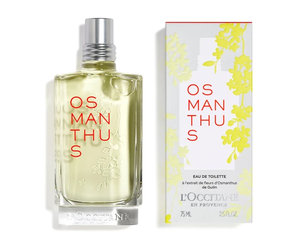 【金木犀の香りのコスメ】ロクシタン オスマンサス オードトワレ 75ml ¥7920/ロクシタンジャポン