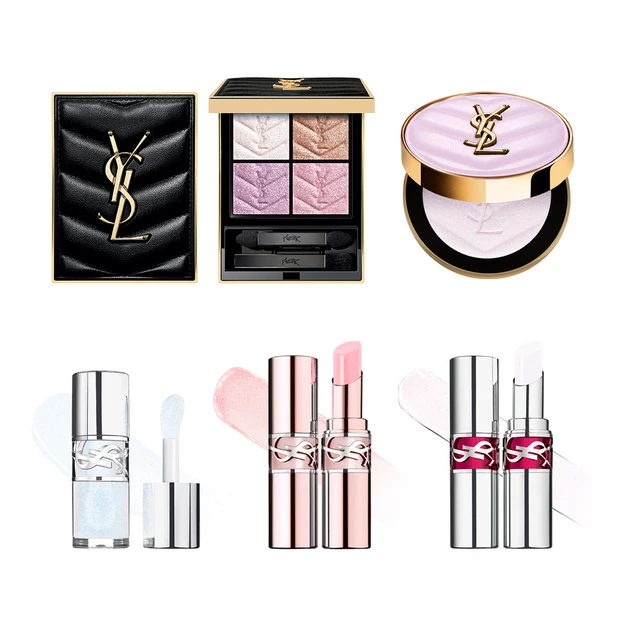 イヴ・サンローランはクリスタルの透明感が主役！ 繊細ラメとグリッターが輝く新コレクション【夏新色コスメ2026】