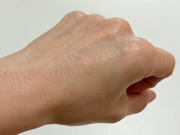 「N　organic　Bright　ホワイトリッチ　クリーム」テクスチャー