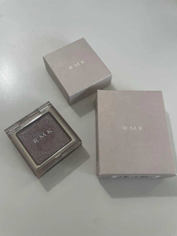 【RMK】インフィニシェイド シングル アイシャドウ『21インソムニアプラム』｜多彩な煌めき♡イエベ春がレビュー_6_1