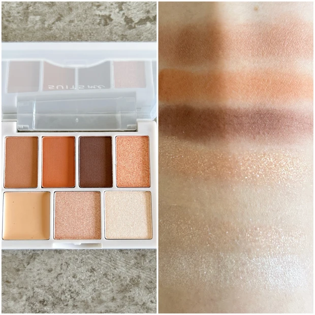 スーツミー 7Cアイシャドウ02 スウォッチ