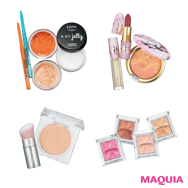 きらめく夏顔を作るツヤ&カラーコスメの新作をピックアップ!