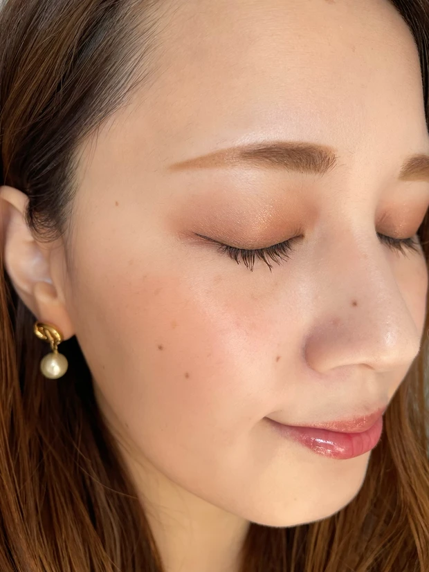 入園式メイク 完成図