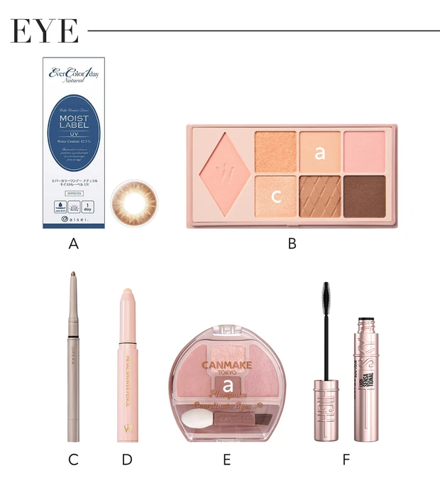 声優 Lynn マキア Say! You! Beauty アイメイク使用アイテム