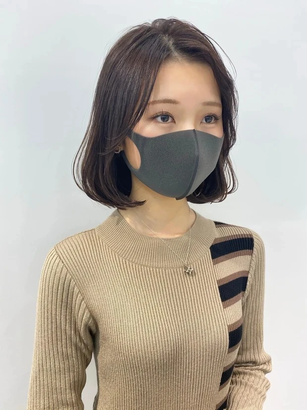 サイドバング ボブ 【大人の韓国風ヘア】簡単に決まる! クールなタンバルモリスタイル