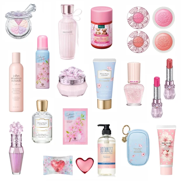 【2026年“桜コスメ”39選】コスメデコルテやジルスチュアートなど、デパコスからプチプラまで総まとめ