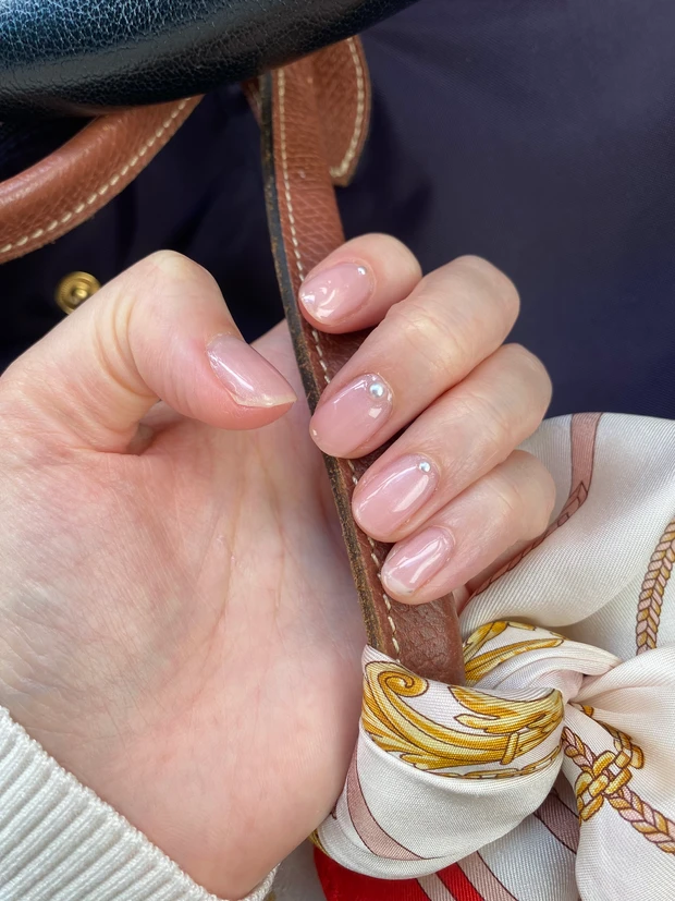 材料全て100均！満足度高！ペロンと剥がれる簡単ぷっくりジェルネイル_8