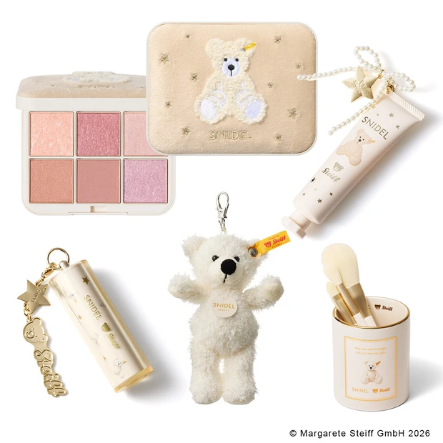 SNIDEL BEAUTY スナイデル ビューティ Steiff シュタイフ ホリデーコレクション クリスマスコフレ2026