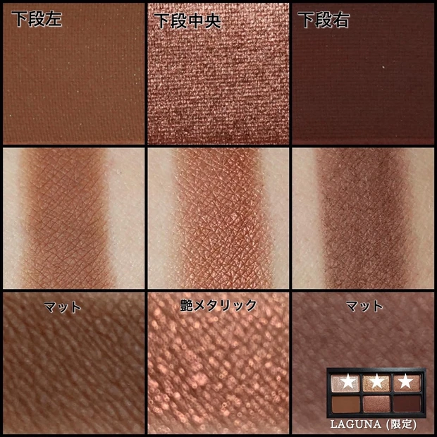 ナーズ NARS ミニアイシャドウパレット ホリデーコレクション DOLCEVITA