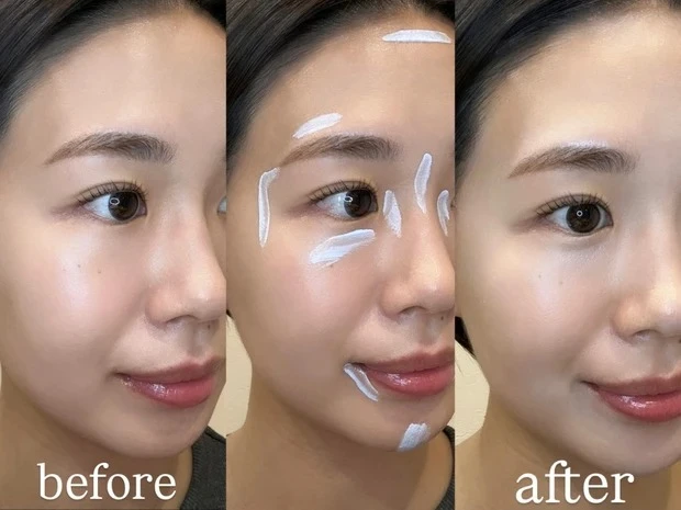 セザンヌ ブライトカラーシーラー 10 クリアブルー スウォッチ